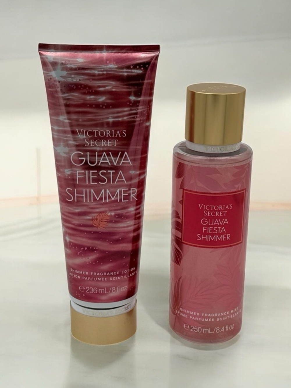 Victoria’s Secret Guava Fiesta Shimmer Body Lotion Gift Set NWT